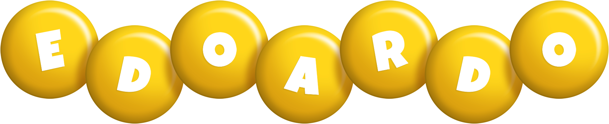Edoardo candy-yellow logo