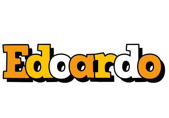 Edoardo cartoon logo