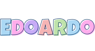 Edoardo pastel logo