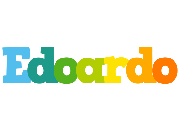 Edoardo rainbows logo
