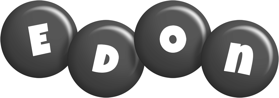 Edon candy-black logo
