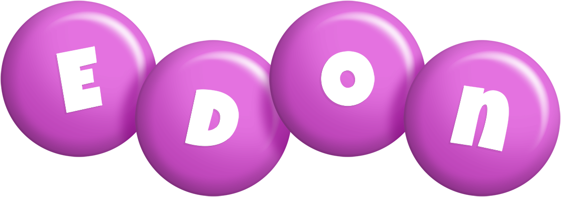 Edon candy-purple logo
