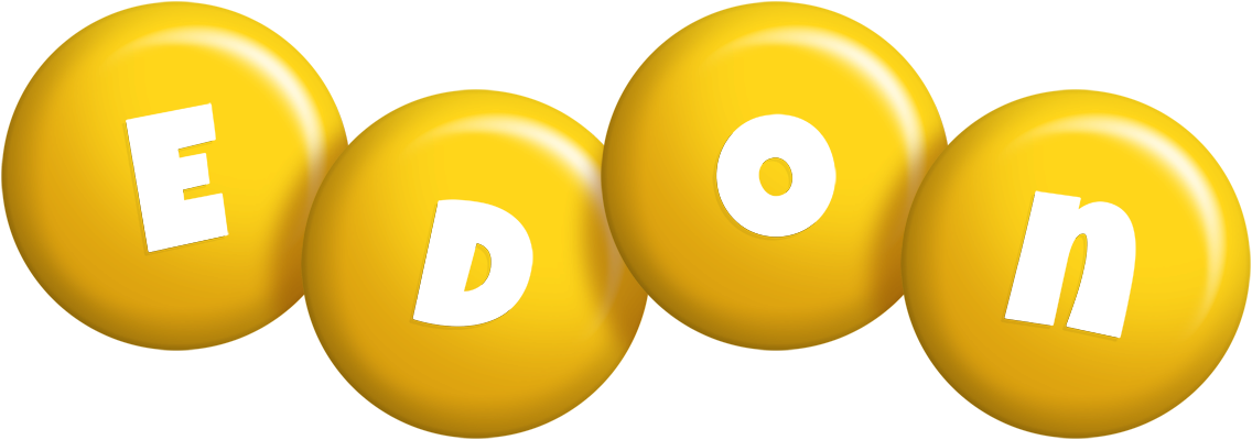 Edon candy-yellow logo