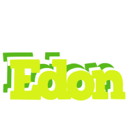 Edon citrus logo