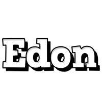 Edon snowing logo