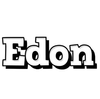 Edon snowing logo