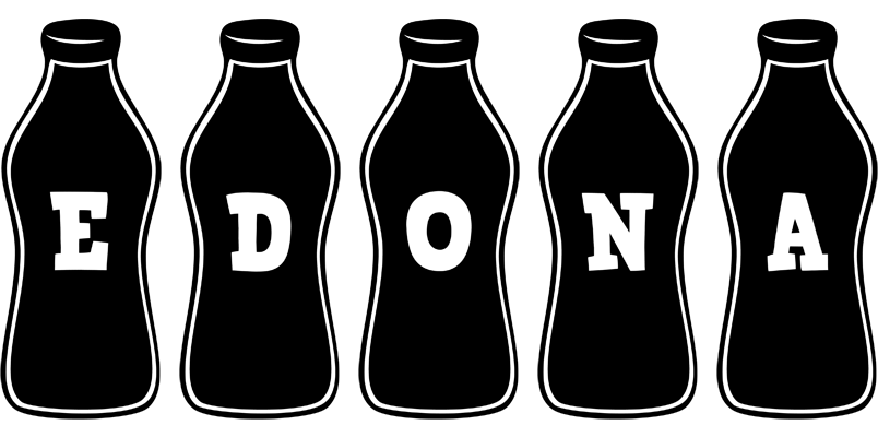 Edona bottle logo