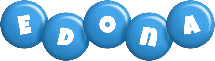 Edona candy-blue logo