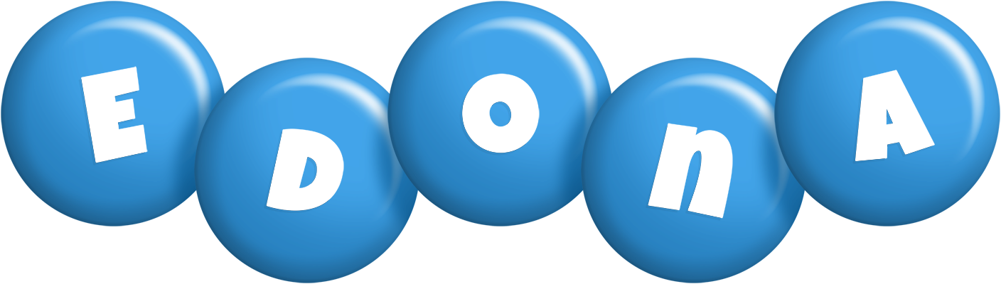 Edona candy-blue logo