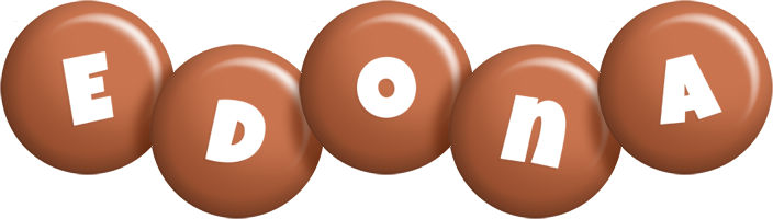 Edona candy-brown logo