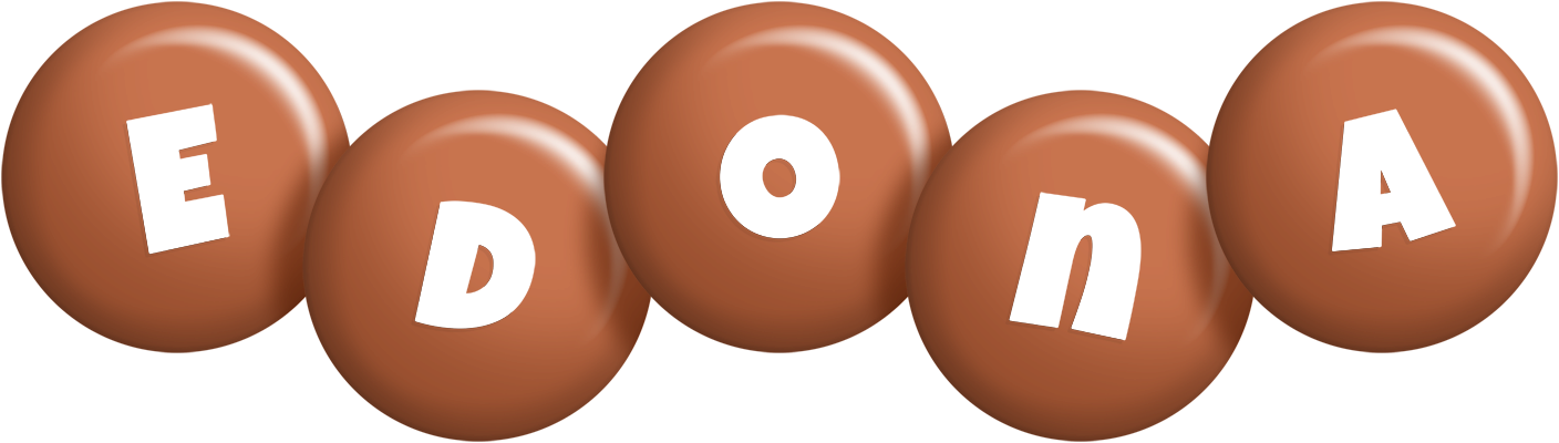 Edona candy-brown logo
