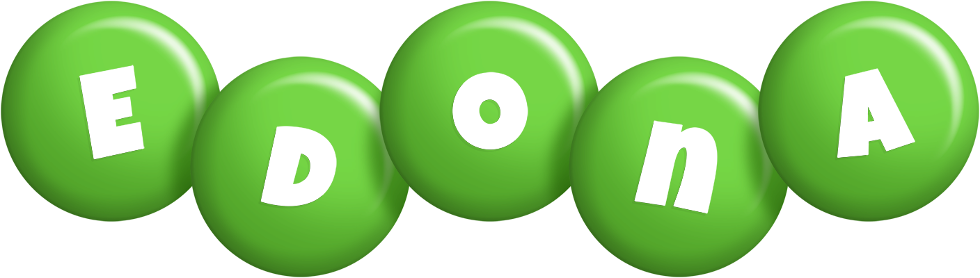 Edona candy-green logo