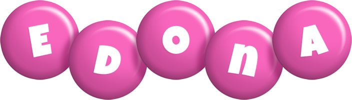 Edona candy-pink logo