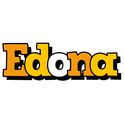 Edona cartoon logo