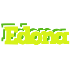 Edona citrus logo