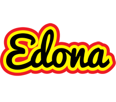 Edona flaming logo