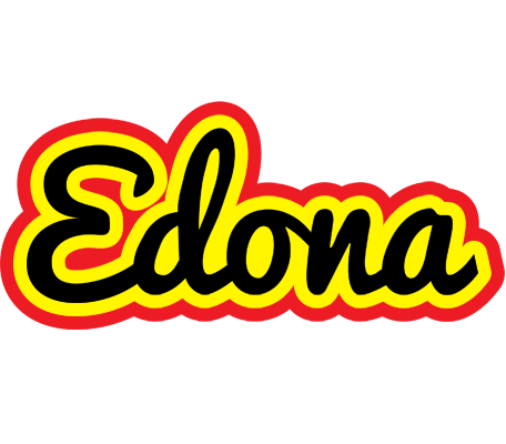 Edona flaming logo