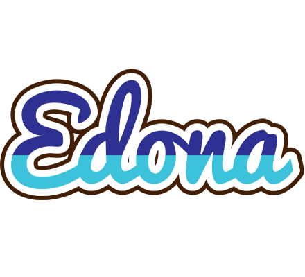 Edona raining logo