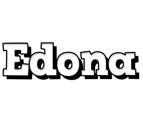 Edona snowing logo