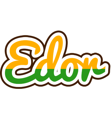 Edor banana logo
