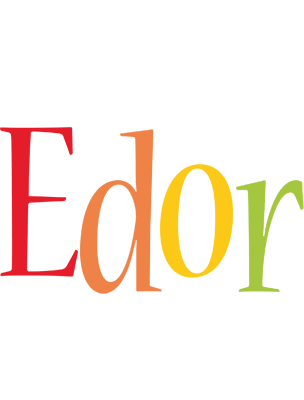 Edor birthday logo