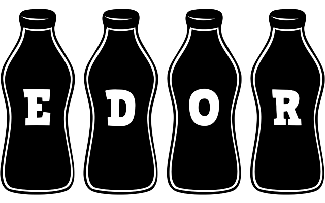 Edor bottle logo