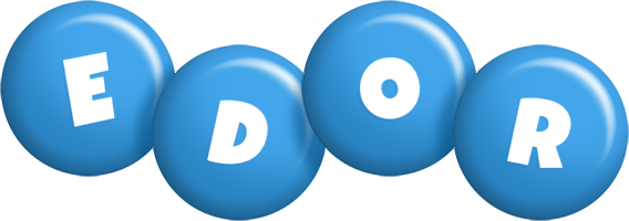 Edor candy-blue logo