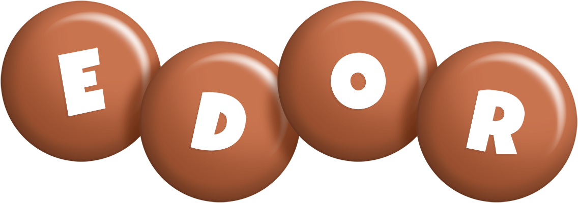 Edor candy-brown logo