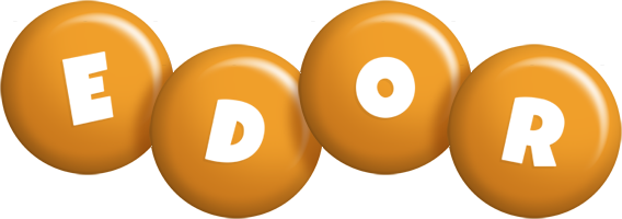 Edor candy-orange logo