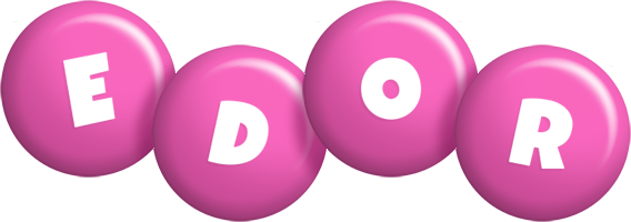 Edor candy-pink logo