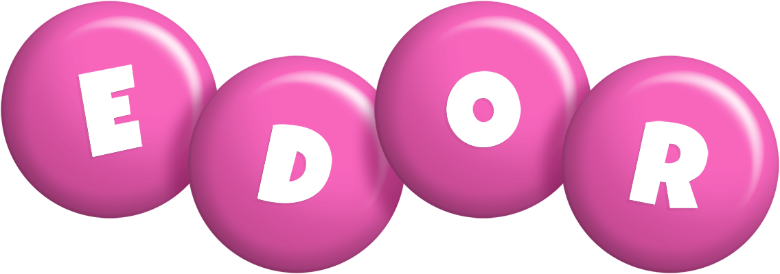Edor candy-pink logo
