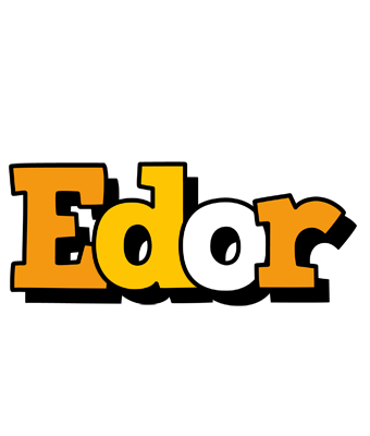 Edor cartoon logo