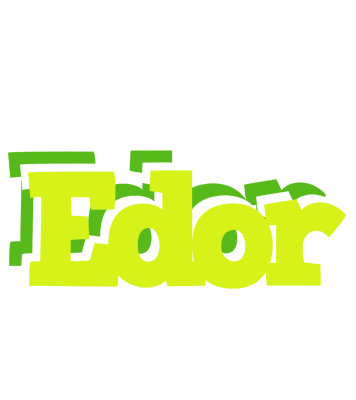 Edor citrus logo