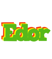 Edor crocodile logo