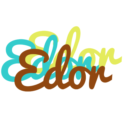 Edor cupcake logo