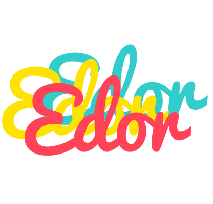 Edor disco logo