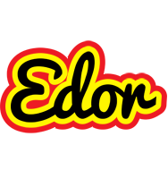 Edor flaming logo