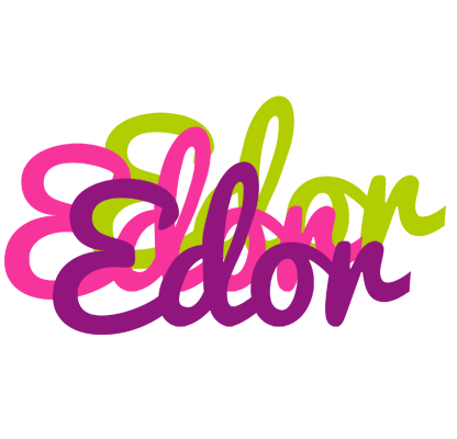 Edor flowers logo