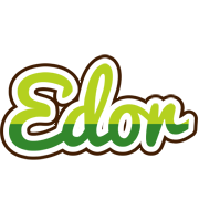 Edor golfing logo