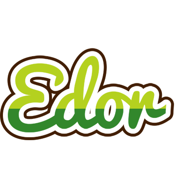 Edor golfing logo