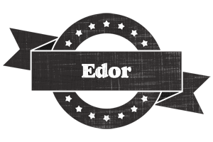 Edor grunge logo