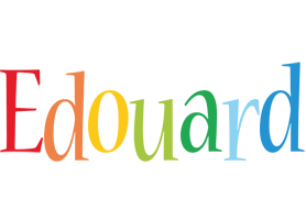 Edouard birthday logo