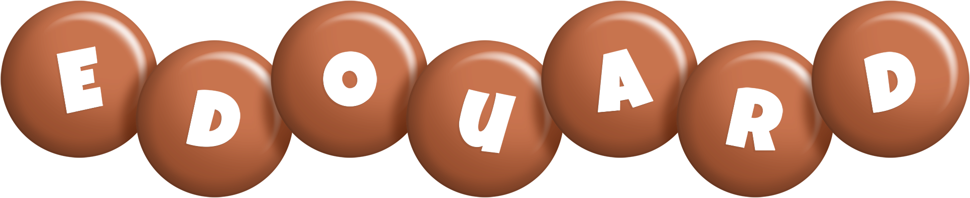 Edouard candy-brown logo