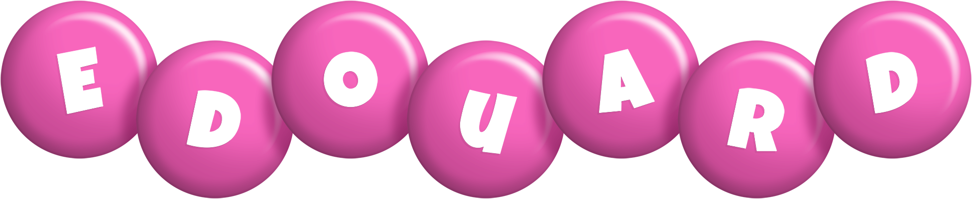 Edouard candy-pink logo