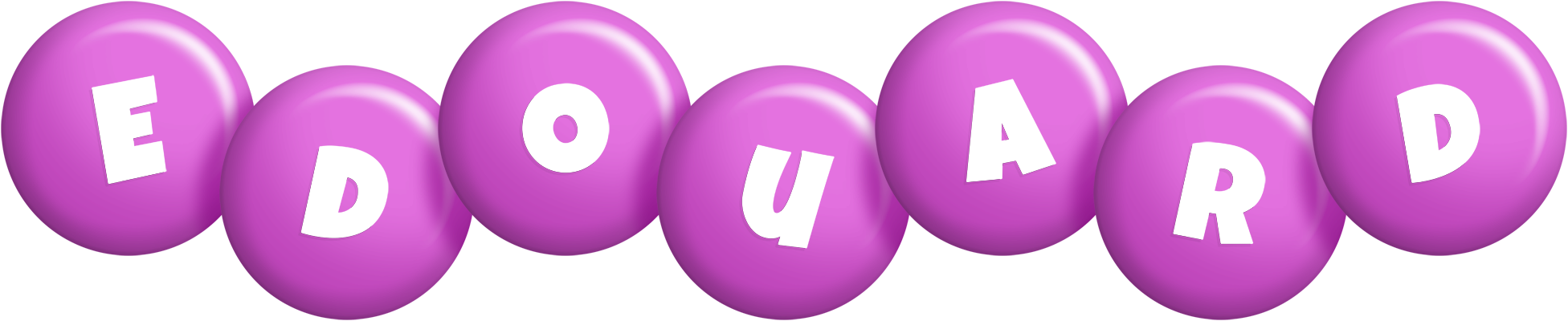 Edouard candy-purple logo