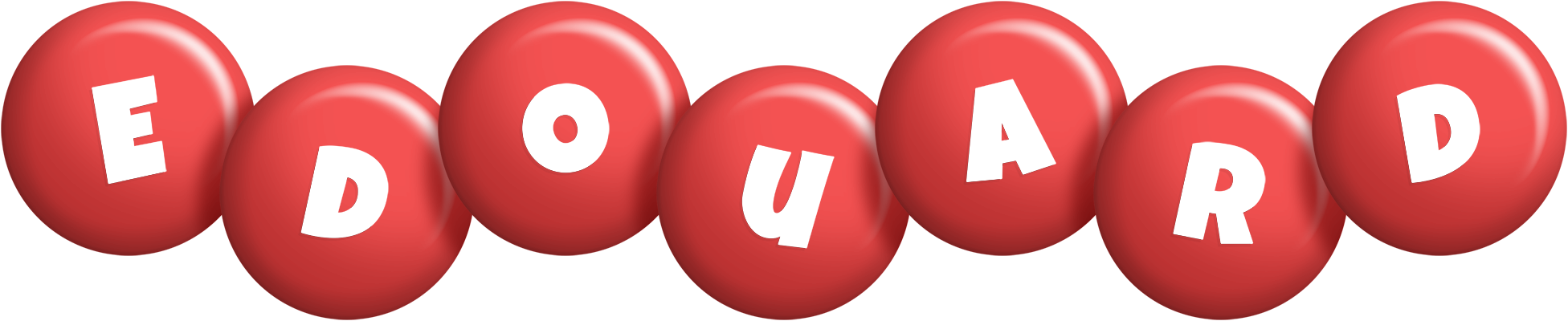 Edouard candy-red logo