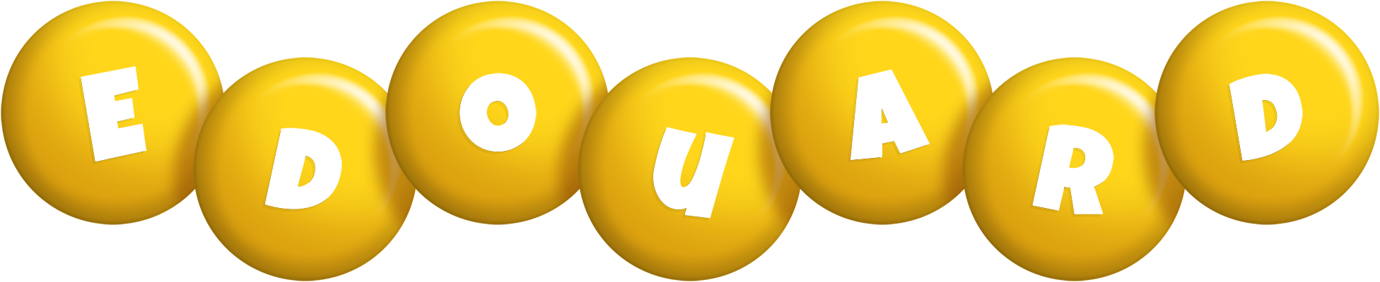 Edouard candy-yellow logo