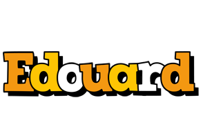 Edouard cartoon logo