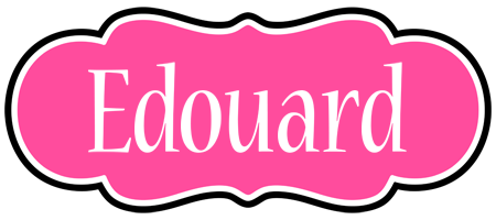 Edouard invitation logo