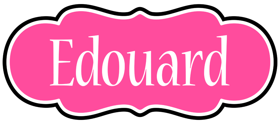 Edouard invitation logo